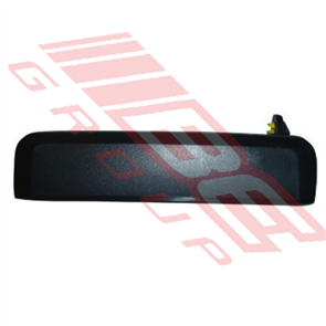 DOOR HANDLE - FRONT/REAR OUTER - BLACK - R/H - NISSAN NAVARA D21 1986