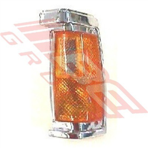 CORNER LAMP - R/H - ALL CHROME TRIM - NISSAN NAVARA D21 1986-89