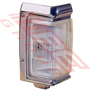 CORNER LAMP - R/H - CHROME TRIM - NISSAN PATHFINDER/TERRANO 1993