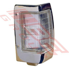 CORNER LAMP - R/H - CHROME - NISSAN NAVARA D21 1990