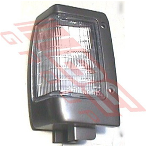 CORNER LAMP - L/H - GREY - CLEAR TYPE - NISSAN NAVARA D21 1990