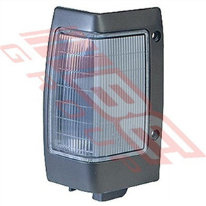 CORNER LAMP - L/H - GREY - SHADED TYPE - NISSAN NAVARA D21 1990