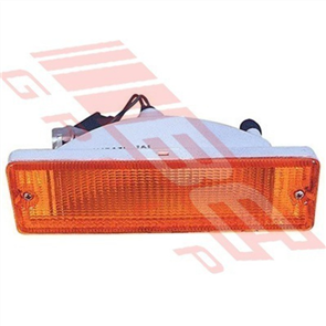 BUMPER LAMP - L/H - SQUARE PLUG - NISSAN NAVARA D21 1990