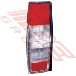REAR LAMP - L/H - RED/CLEAR/CLEAR/RED - NISSAN NAVARA D21 1995