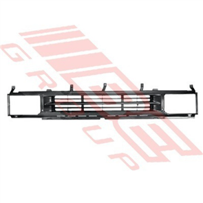 GRILLE - SILVER & BLACK - LARGE H/L - NISSAN NAVARA/TERRANO 1990-95