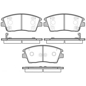 FRONT BRAKE PADS HYUNDAI TUCSON 2015-