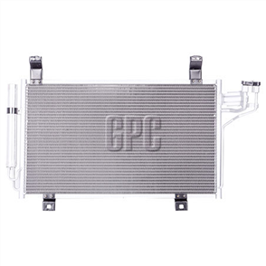 Condenser Parallel Flow Inlet Pad Outlet Pad - Drier Attached