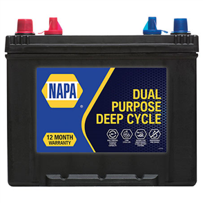 NAPA Deep Cycle Battery 260L x 171W x 202Hmm 600CCA 12V