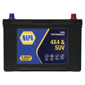 NAPA High Performance Battery 304L x 172W x 202Hmm 640CCA 12V