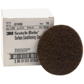 3M 7450 SURFACE CONDITIONING DISCS COARSE 4