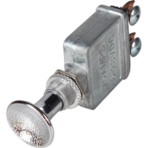 Push/Pull Switch On/Off SPST (Contacts Rated 75A @ 12V)