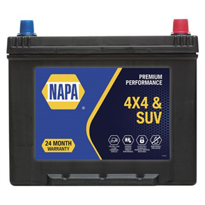 NAPA Ultra High Performance Battery 260L x 174W x 202Hmm 600CCA 12V