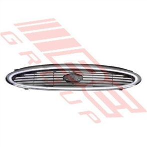 GRILLE - CHROME - W/FRAME - FORD MONDEO 1997- S/WAGON
