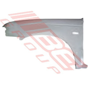 FRONT GUARD - L/H - W/FLARE HOLE & W/SIDE LAMP HOLE - OEM - FORD COURI