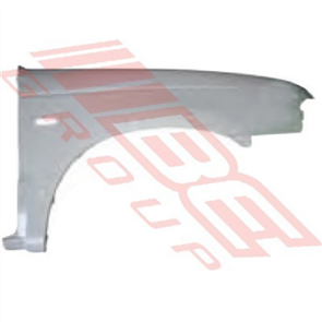 FRONT GUARD - R/H - W/FLARE HOLE & W/SIDE LAMP HOLE - OEM - FORD COURI