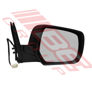 DOOR MIRROR - R/H - BLACK - ELECTRIC - 3 WIRE - FORD RANGER 2006