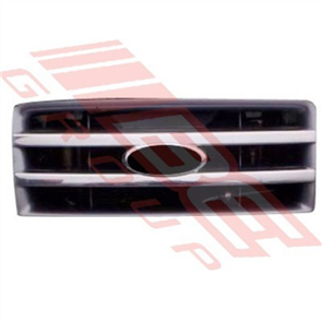 GRILLE - CHROME/GREY - FORD RANGER 2006