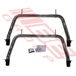 ROLL BAR - ROOF RACK SET - POLISHED - FORD RANGER 2012