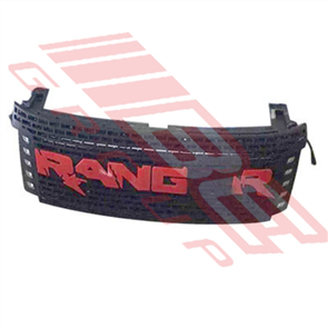 GRILLE - "RANGER" IN RED - WITH LED - FORD RANGER 2012