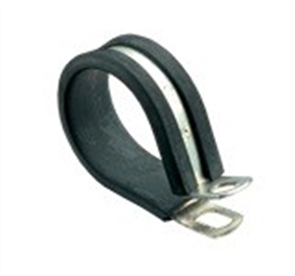 Pipe Clamp 10mm Rubber & Steel - Pack of 10