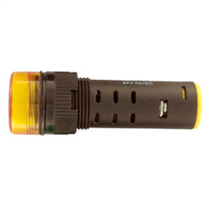 WARNING LIGHT FLASHING 16MM LED 24V ORA 2B24ORN