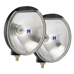 Halogen Driving Light Round 12V Combo Beam - Kit