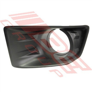 FOG LAMP COVER - L/H - WITH HOLE - ISUZU D-MAX P/UP 2012
