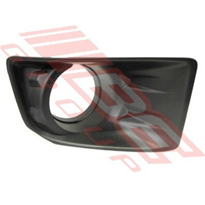 FOG LAMP COVER - R/H - WITH HOLE - ISUZU D-MAX P/UP 2012