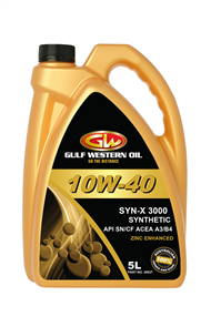 SYN-X 3000 10W40 ENGINE OIL 30537