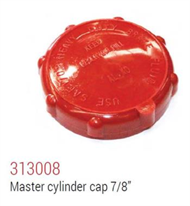 MASTER CYLINDER CAP 7/8 INCH