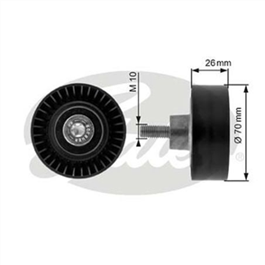 GATES DRIVE BELT IDLER PULLEY 36163