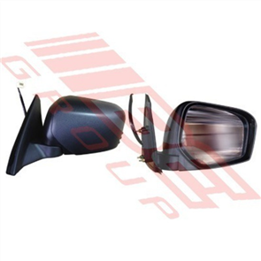 DOOR MIRROR - L/H - ELECTRIC - BLACK - MITSUBISHI TRITON L200 2005