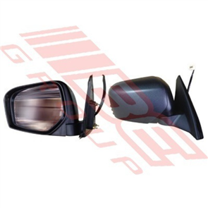 DOOR MIRROR - R/H - ELECTRIC - BLACK - MITSUBISHI TRITON L200 2005