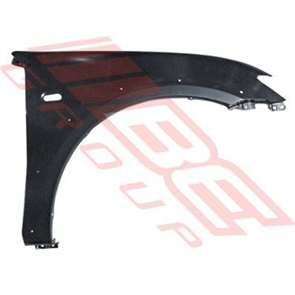 FRONT GUARD - R/H - W/SIDE LAMP & FLARE HOLES - MITSUBISHI TRITON L200