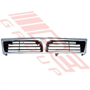 GRILLE - CHROME/BLACK - MITSUBISHI LANCER CK SED 1999-01