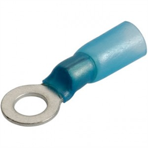 Terminal Ring Blue Terminal Entry 5mm Heat Shrinkable 50 Pce