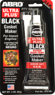 ABRO RTV GASKET MAKER ULTRA PLUS BLACK  85GM