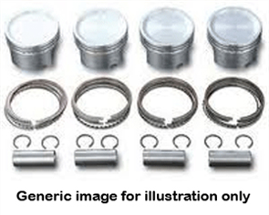 PISTON SET ACL GEMINI G161 81-84 4KRY258650