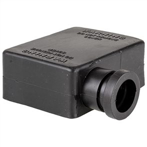 Battery Terminal Insulator Right Entry Black