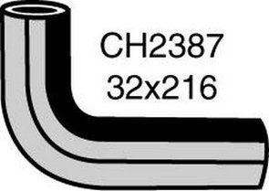 BMW RADIATOR HOSE LOWER CH2387