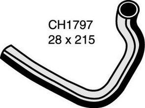 Radiator Lower Hose  - MAZDA 323 BA - 1.8L I4  PETROL - Manual & Auto