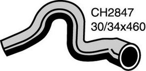RADIATOR HOSE UPPER PEUGEOT CH2847