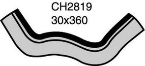 RADIATOR HOSE UPPER HOLDEN ISUZU 4JB1 1988-1992 TOYOTA CH2819