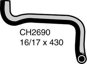 TOYOTA HEATER HOSE INLET B CH2690