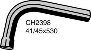 RADIATOR HOSE UPPER BMW 635CSi E24 M30B34M &gt;89 CH2398