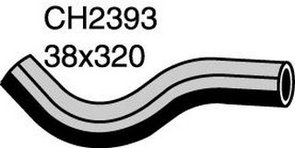 MERCEDES-BENZ RADIATOR HOSE UPPER CH2393