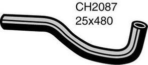 Radiator Upper Hose HONDA CIVIC CRX EF 1.6L I4 CH2087