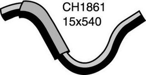 Heater Hose  - FORD TELSTAR AR, AS - 2.0L I4  PETROL - Manual & Auto