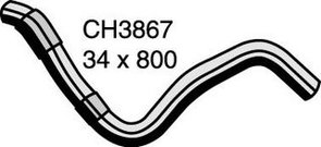 RADIATOR HOSE LOWER MITSUBISHI GALANT 4G93 2.0 CH3867