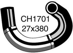 Radiator Lower Hose  - NISSAN PULSAR N12 - 1.5L I4 Turbo PETROL - Manu